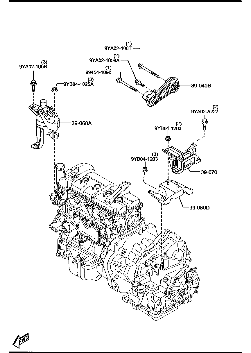 Engine Transmission Mountings