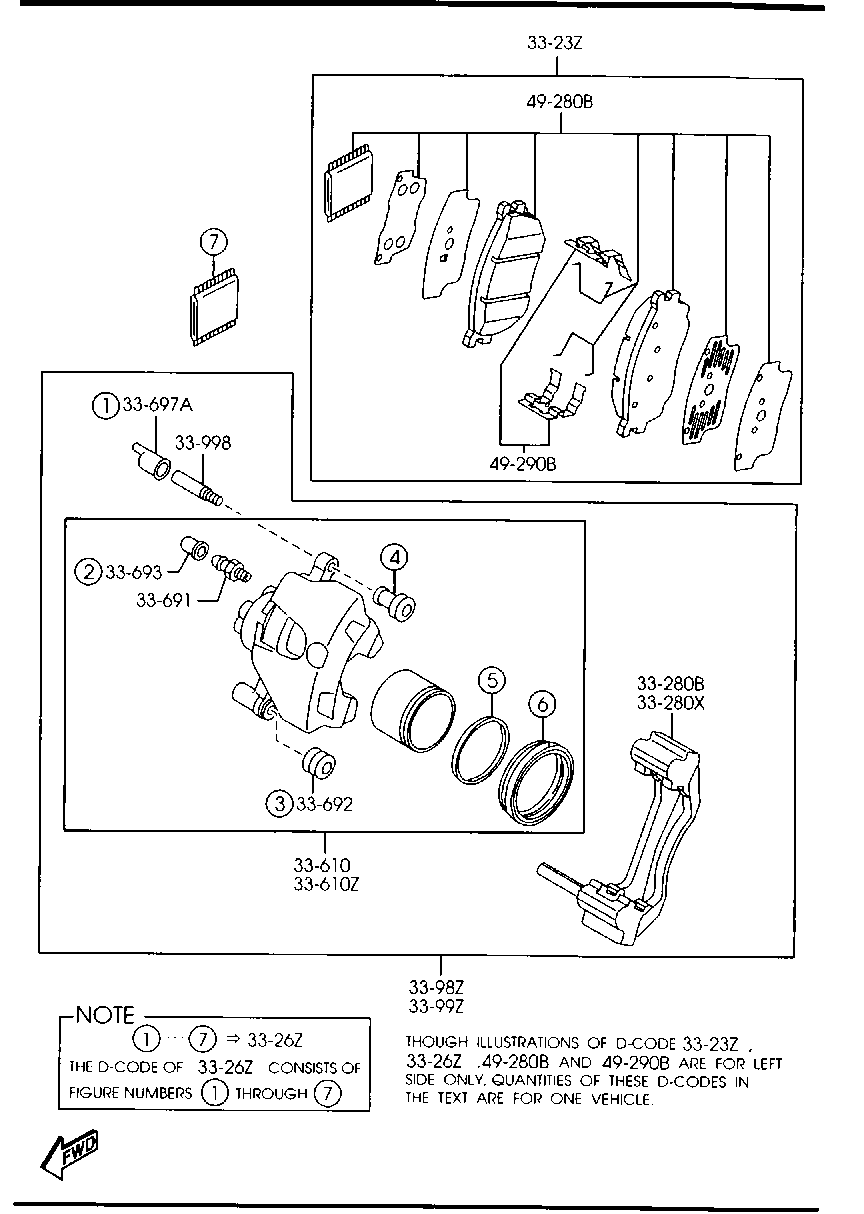 Front Brake Mechanisms