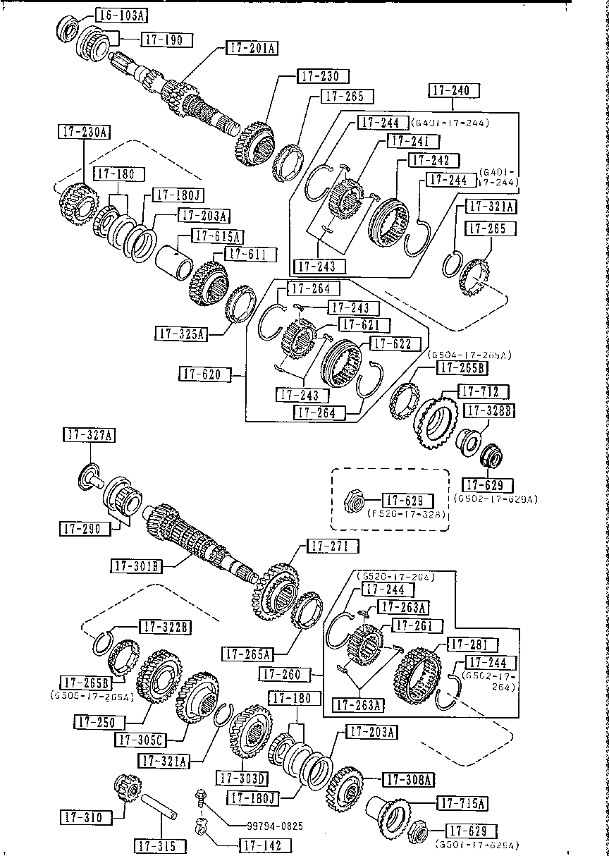 Manual Transmission Gears