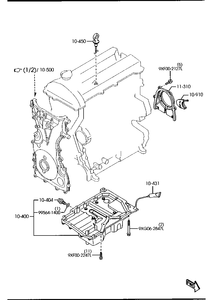 Oil Pan & Timing Cover