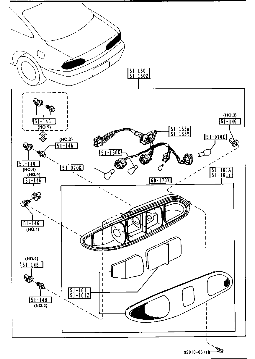 Rear Combination Lamps