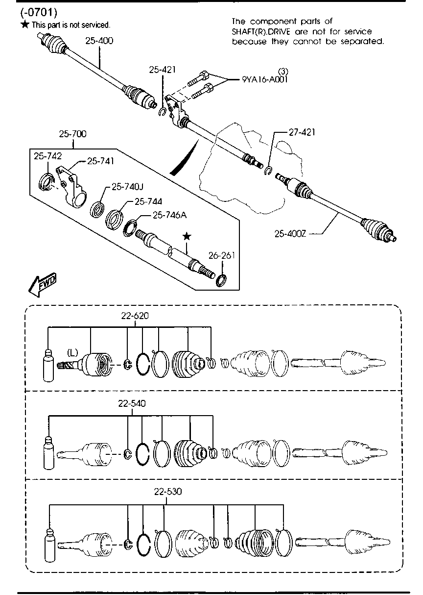 Front Drive Shafts