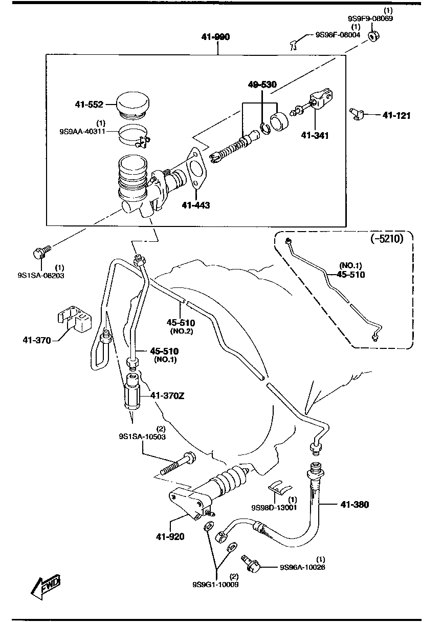 Clutch Release Master Cylinders
