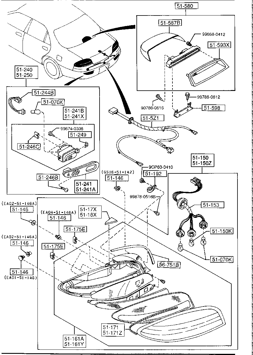 Rear Combination Lamps