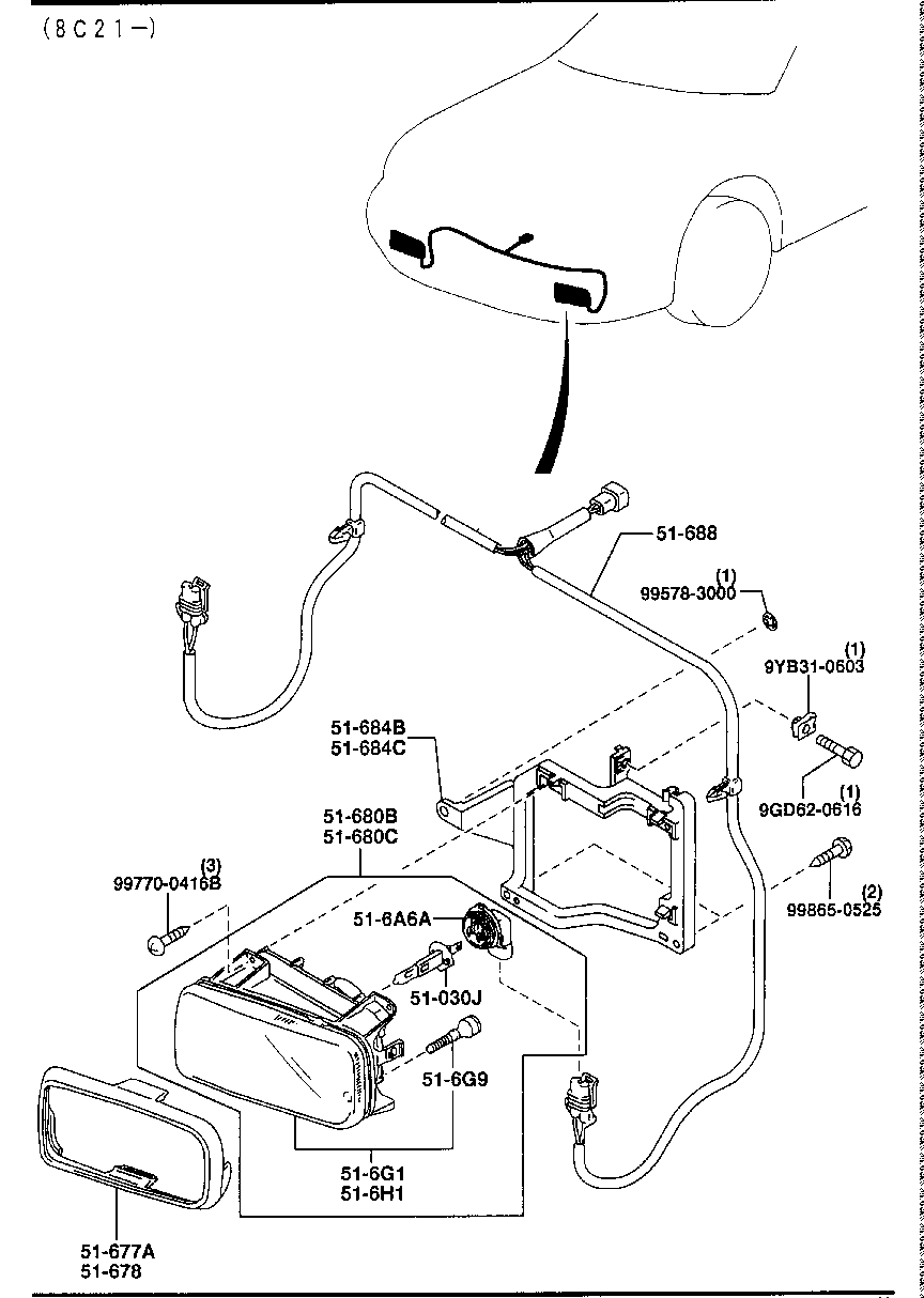 Front Combination Lamps