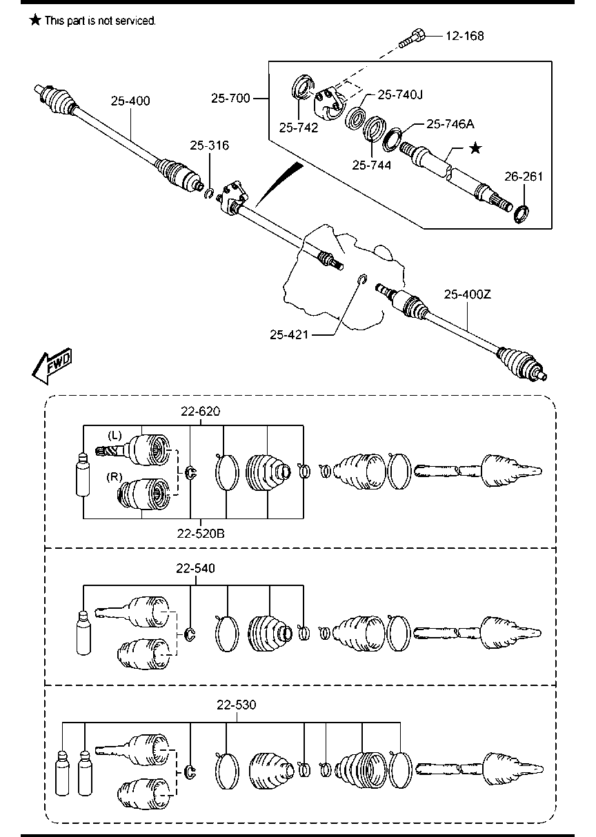 Front Drive Shafts
