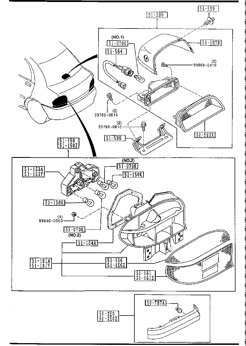 Rear Combination Lamps