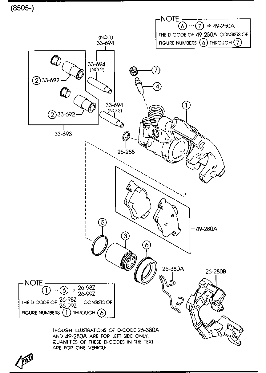 Rear Brake Mechanisms