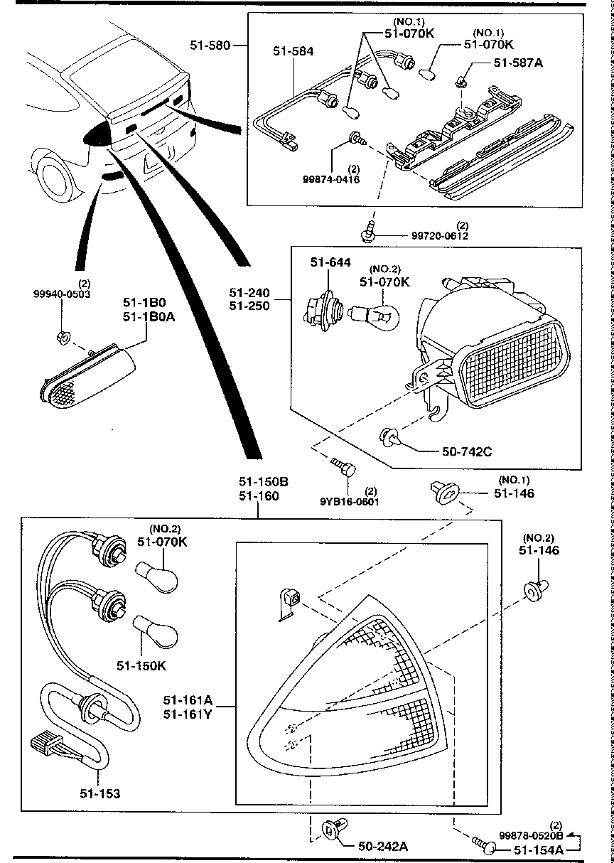 Rear Combination Lamps