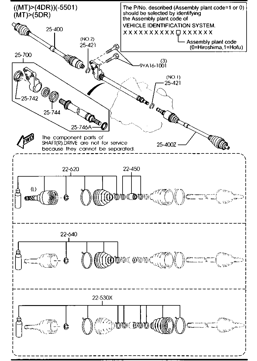 Front Drive Shafts