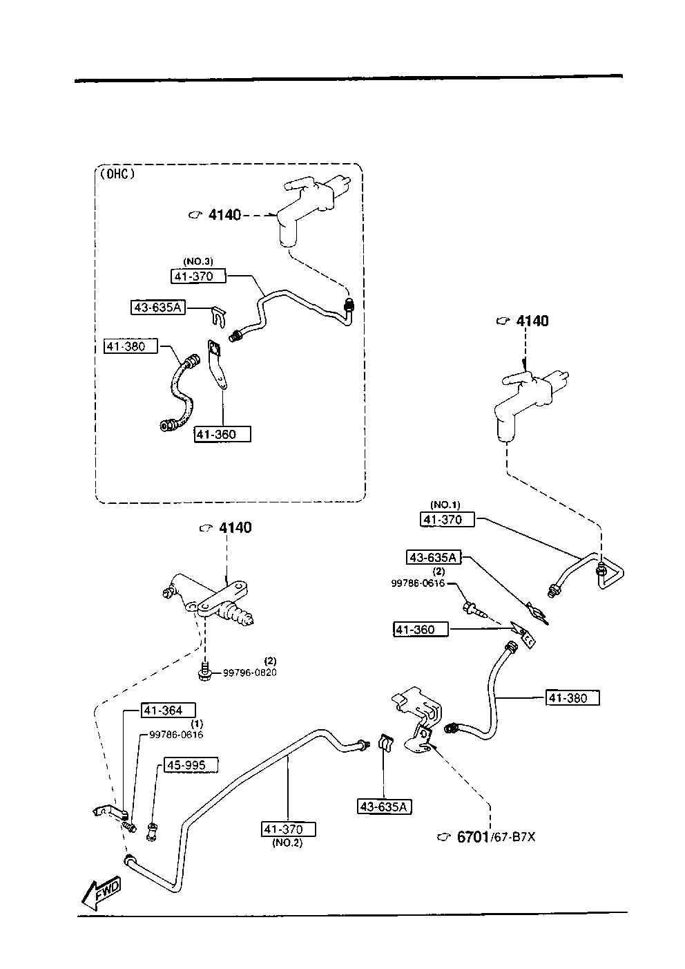 Tuberías de embrague