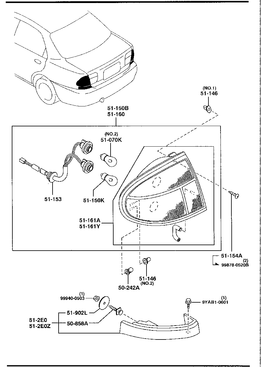 Rear Combination Lamps