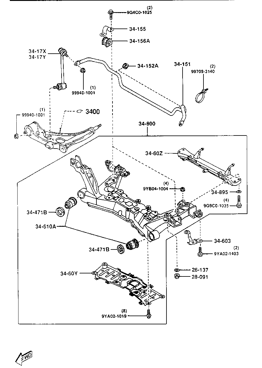 Crossmember & Stabilizer