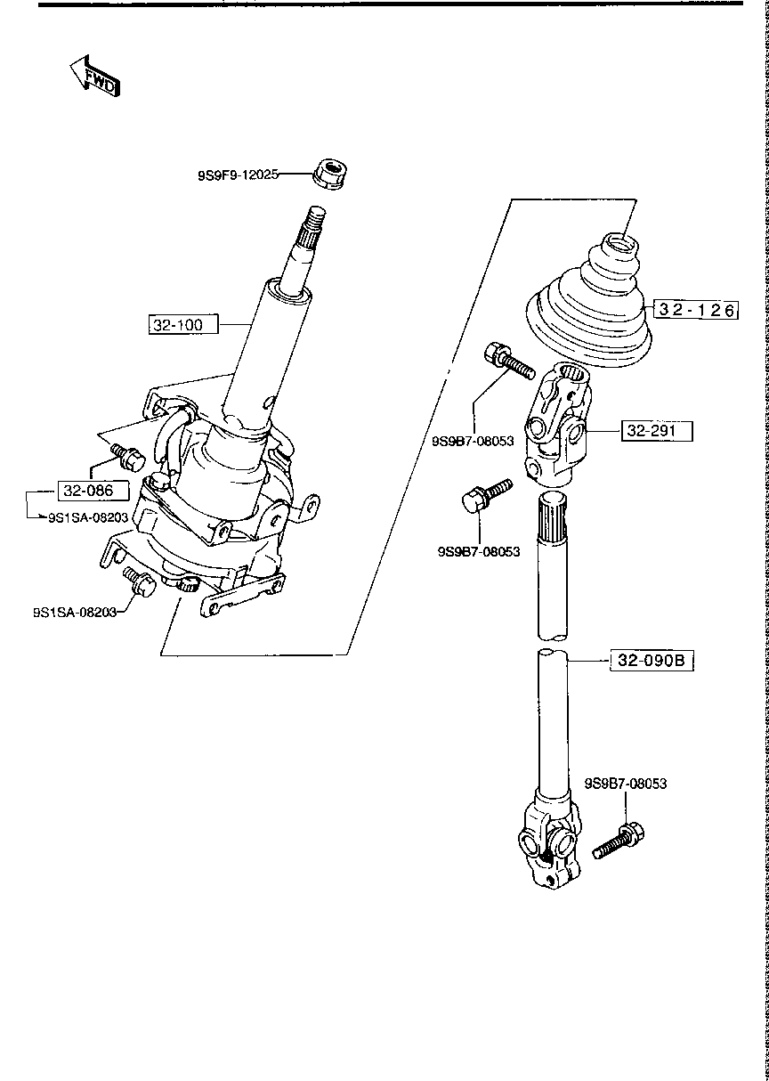 Steering Column Shafts