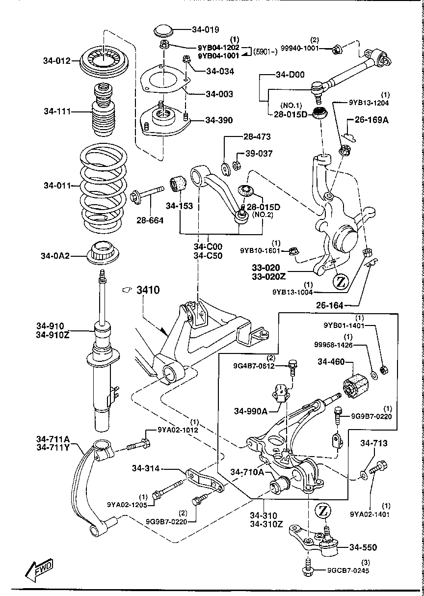 Front Suspension Mechanisms