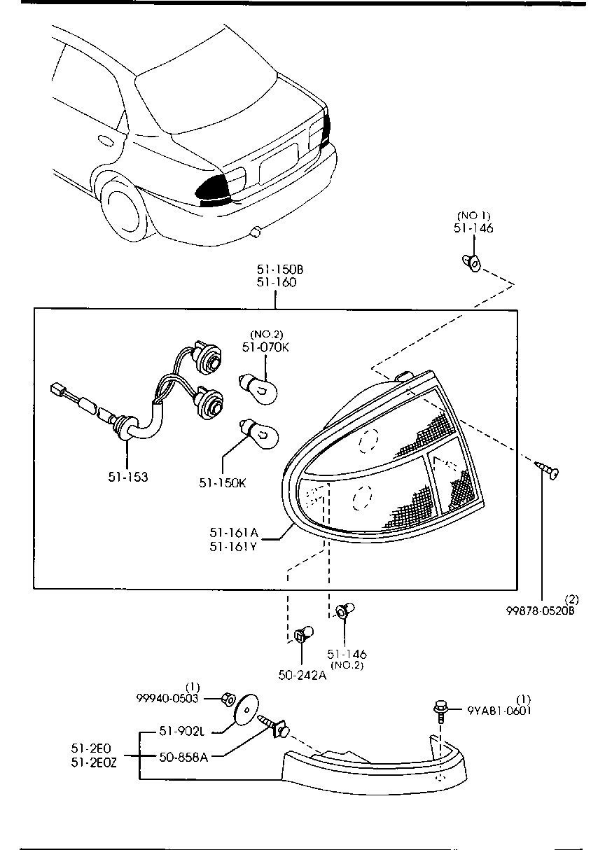 Rear Combination Lamps