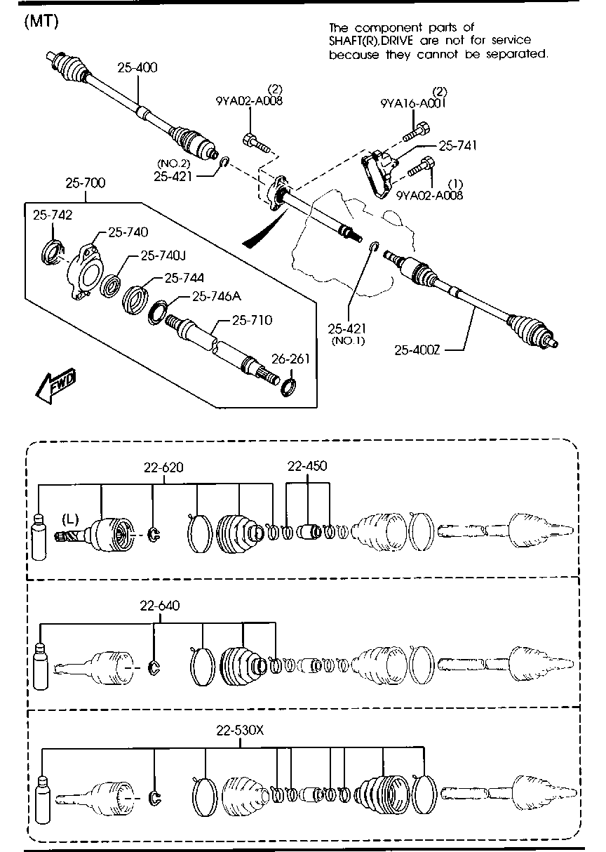 Front Drive Shafts