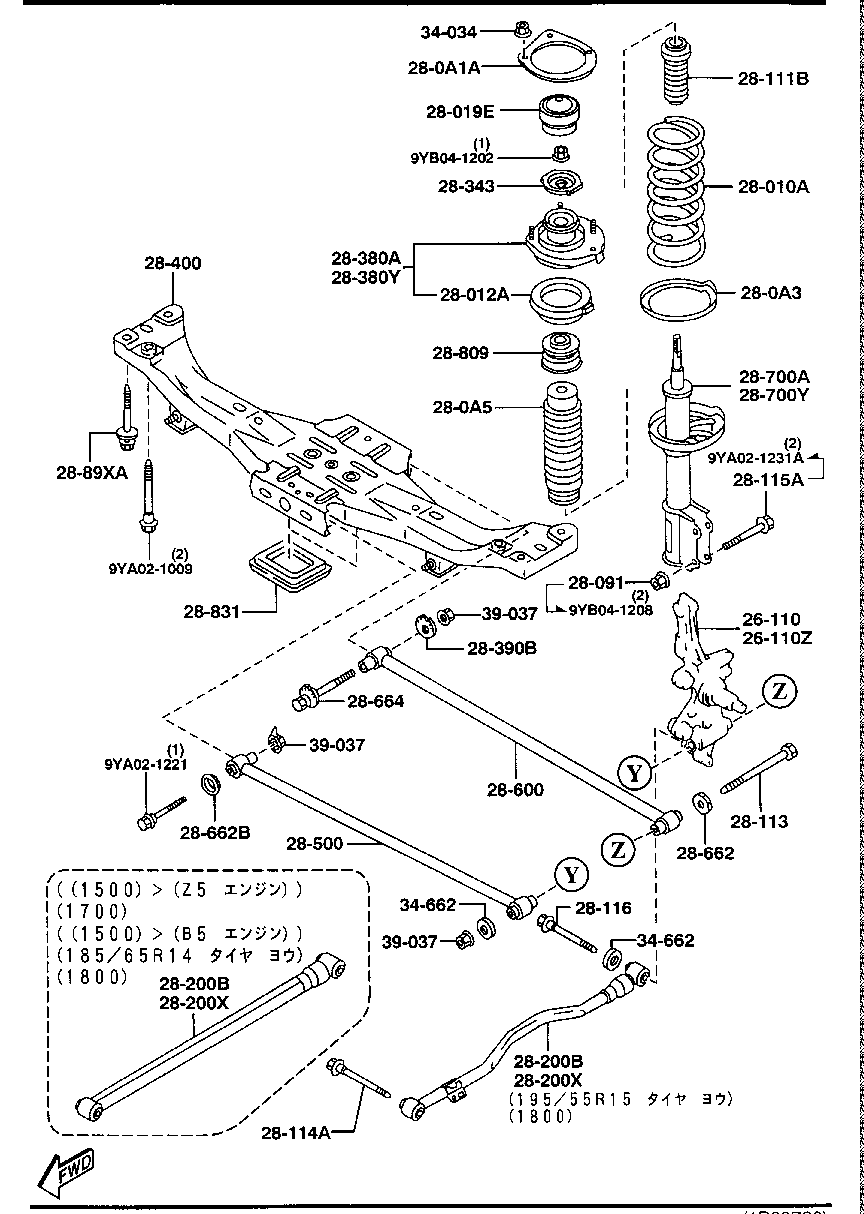 Rear Suspension Mechanisms