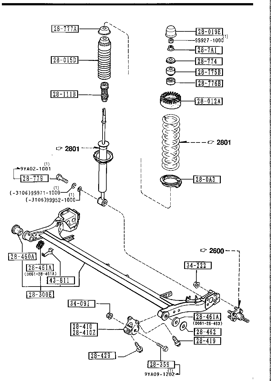 Rear Suspension Mechanisms