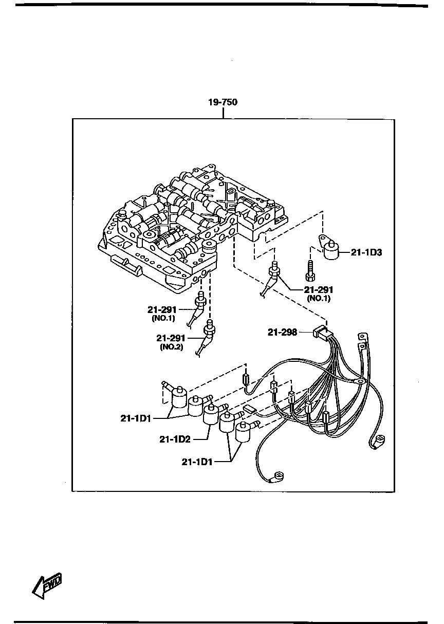 Automatic Transmission Control Valve
