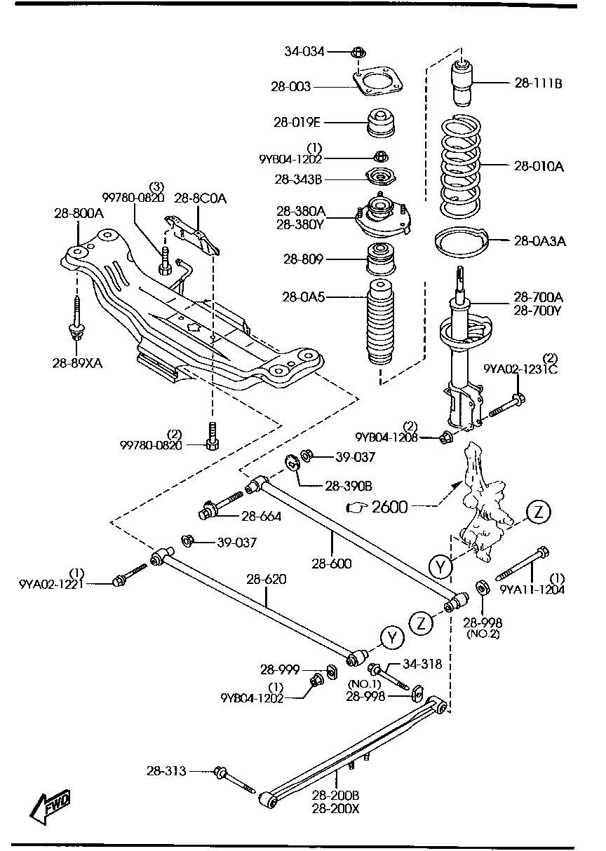 Rear Suspension Mechanisms