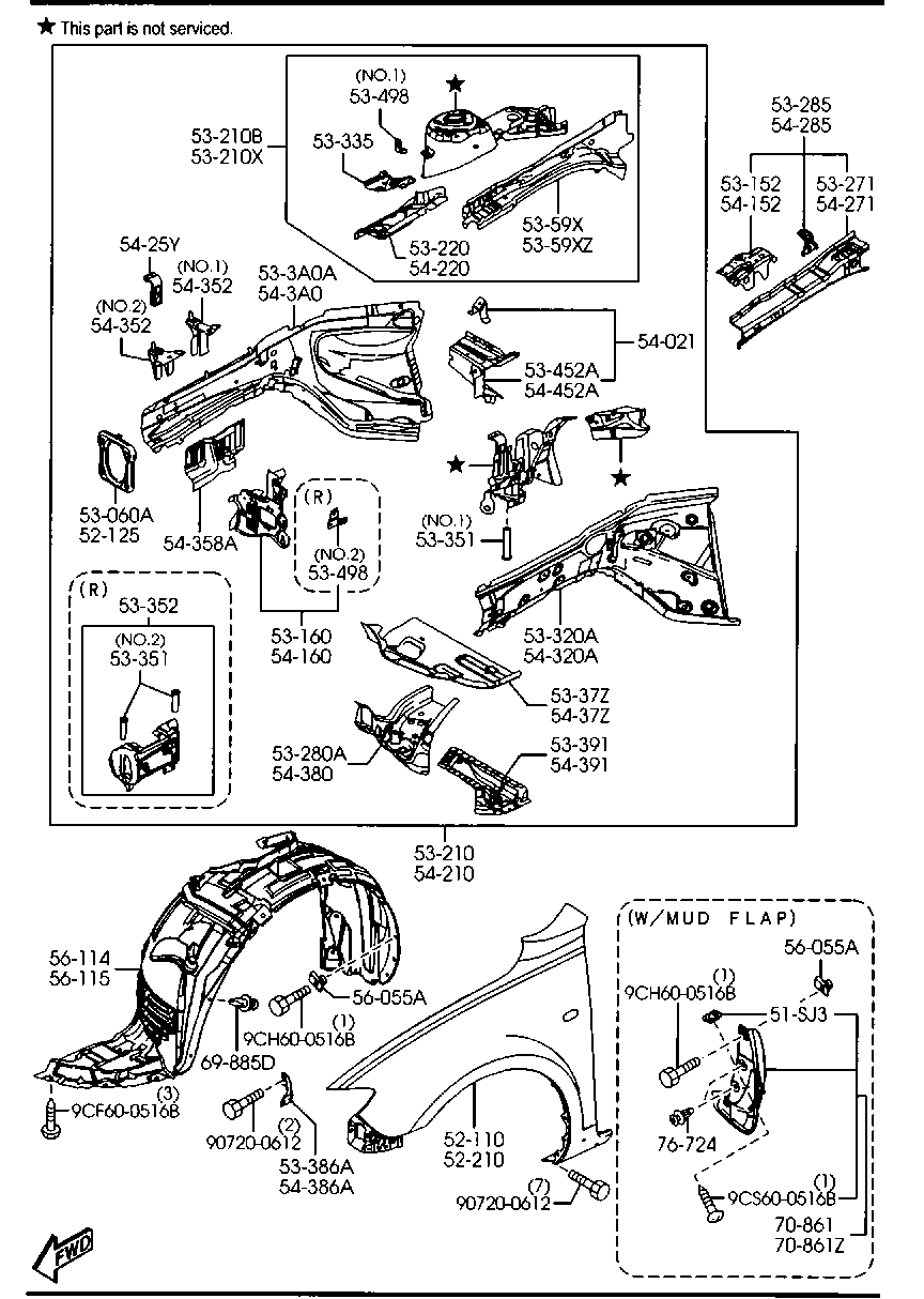 Fender & Wheel Apron Panels