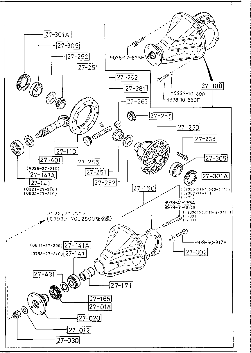Rear Differentials