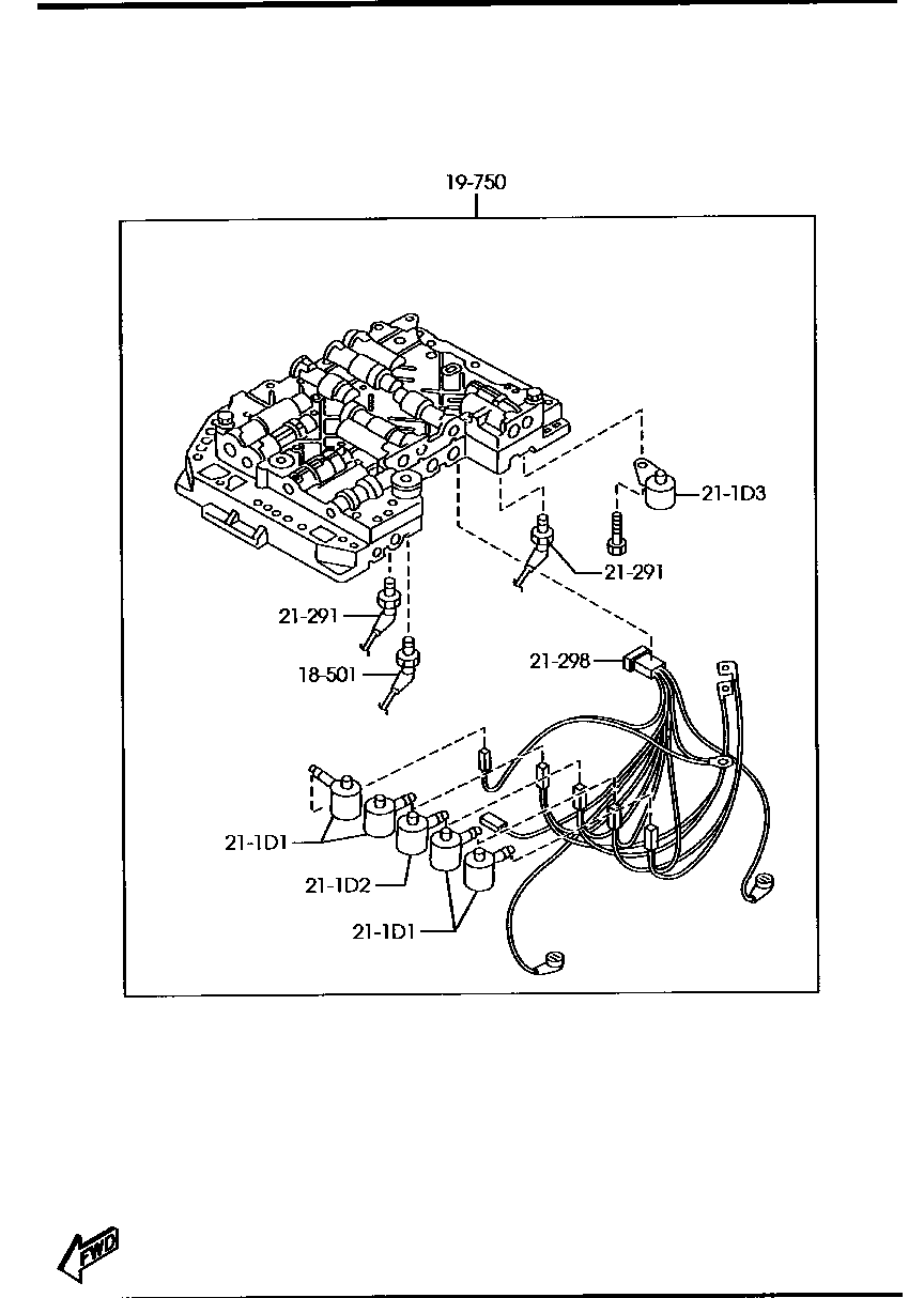 Automatic Transmission Control Valve