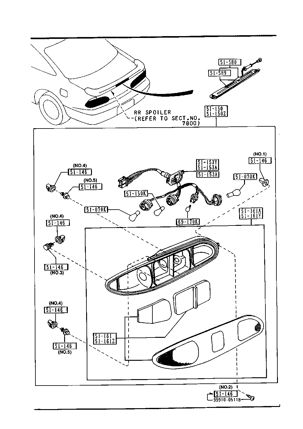 Rear Combination Lamps