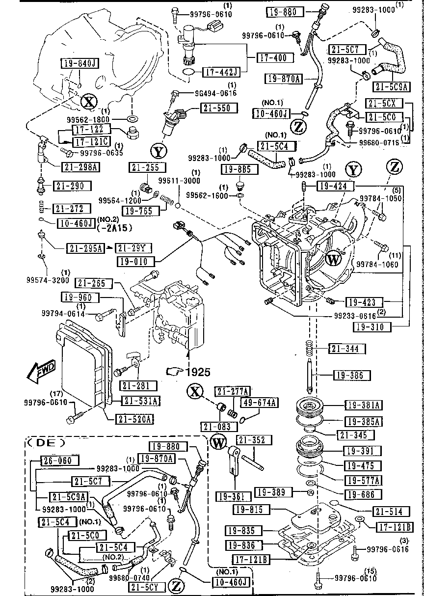Transmission Case & Main Control System