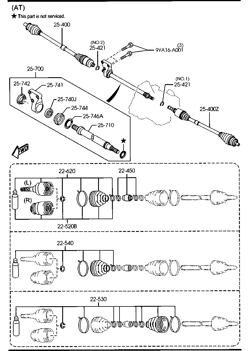 Front Drive Shafts