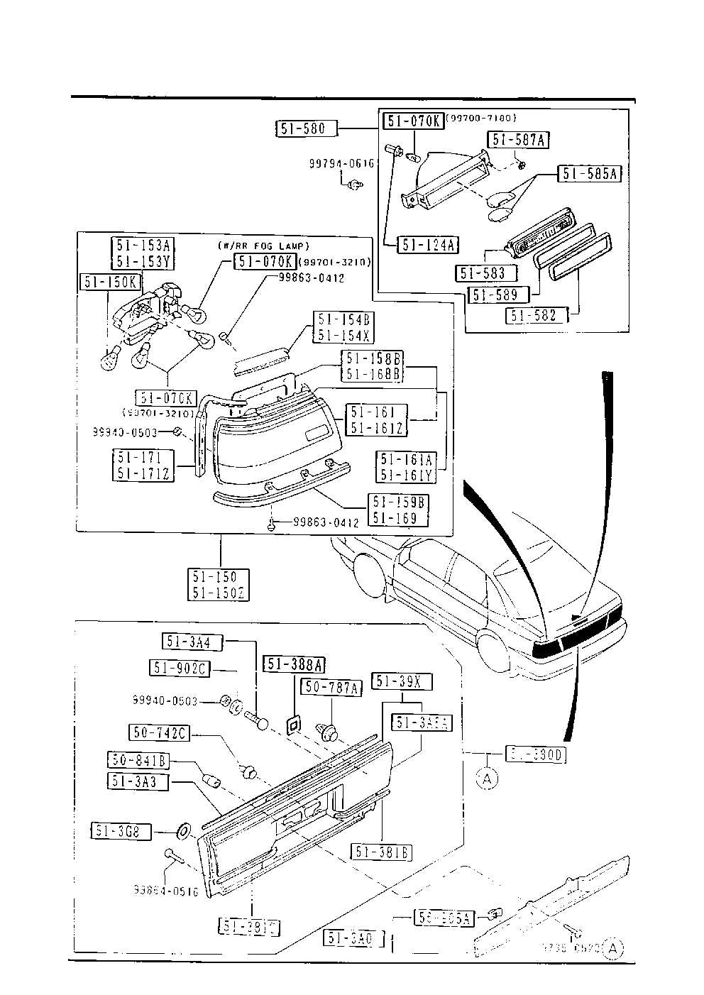 Rear Combination Lamps