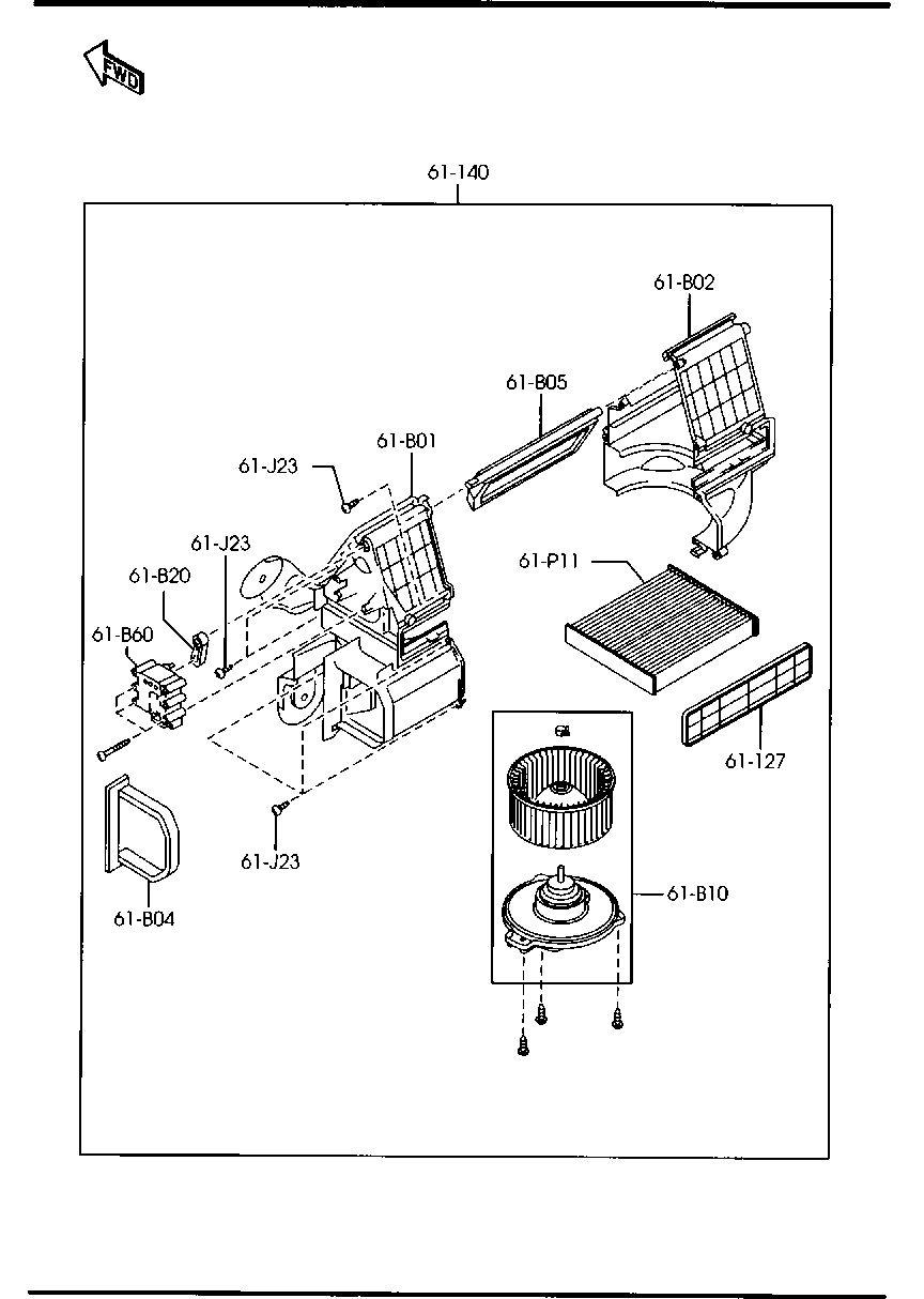 Heater Blower Components