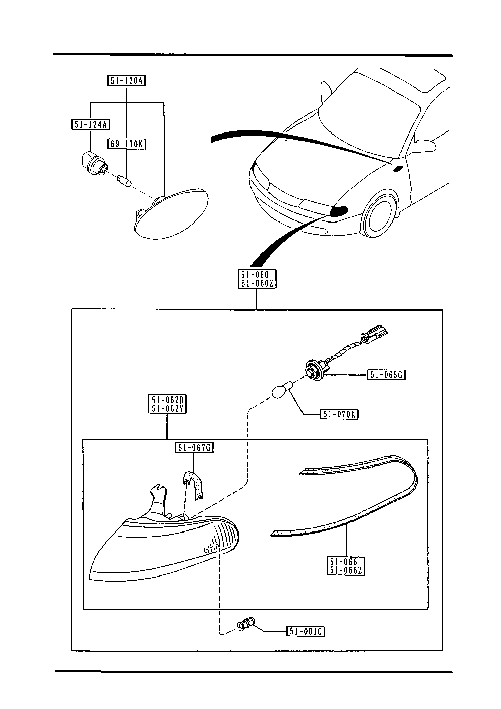 Front Combination Lamps