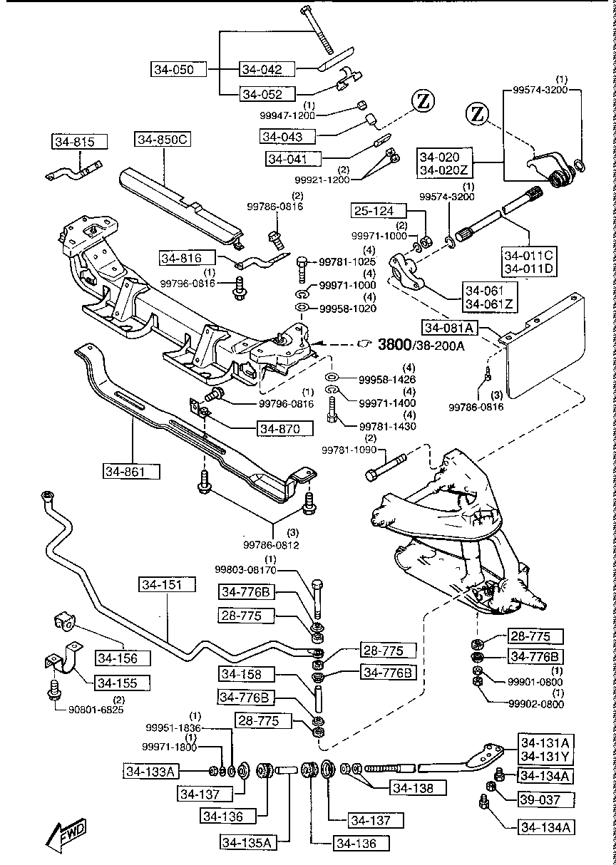 Crossmember & Stabilizer