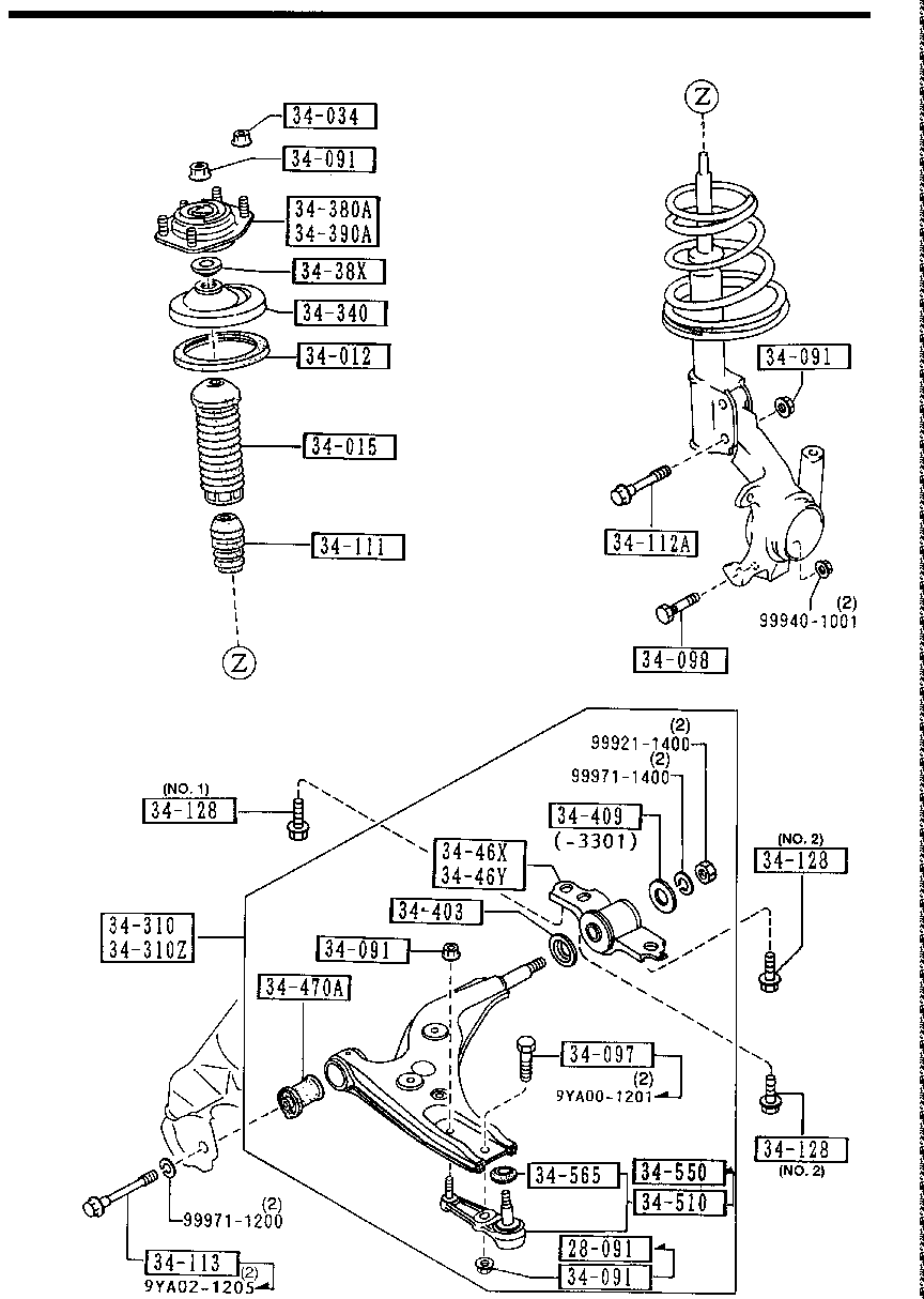 Front Suspension Mechanisms