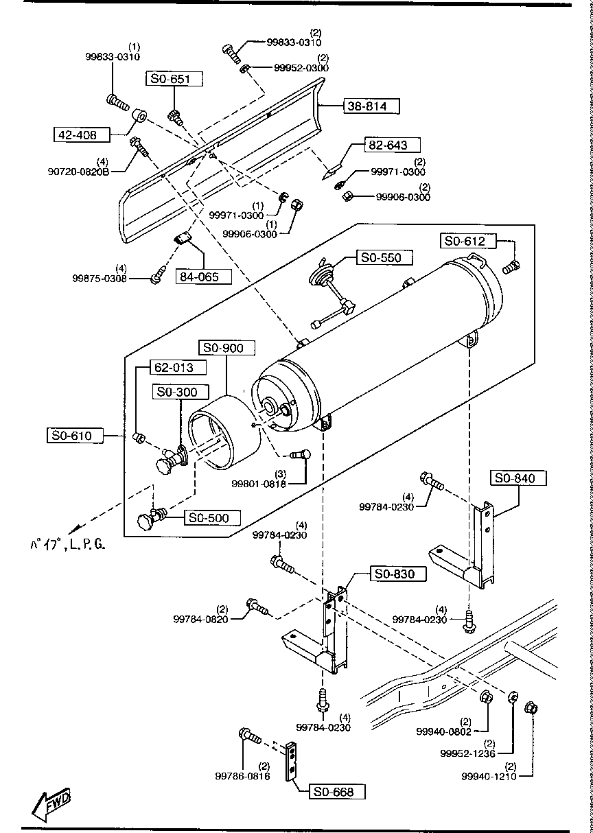 LPG container