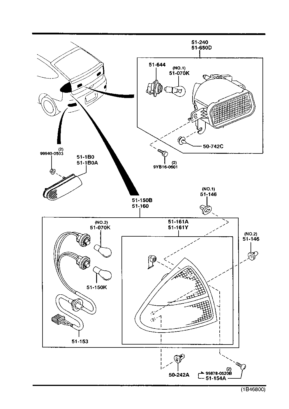 Rear Combination Lamps