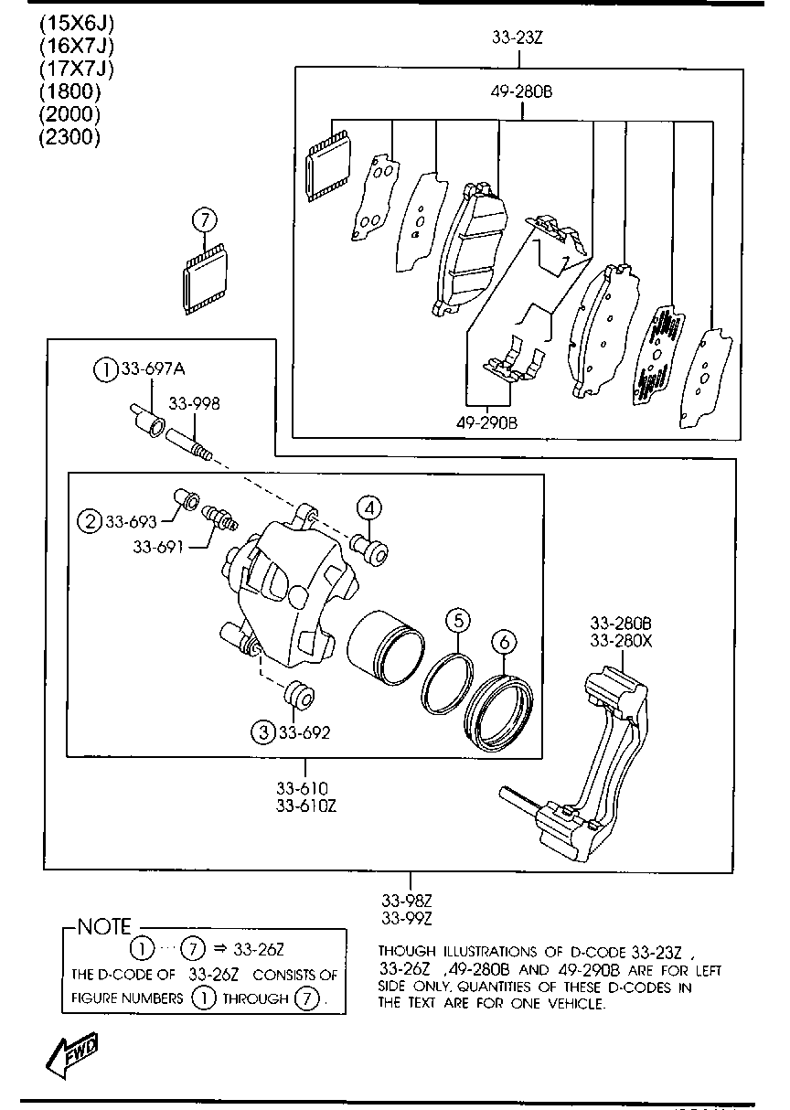 Front Brake Mechanisms