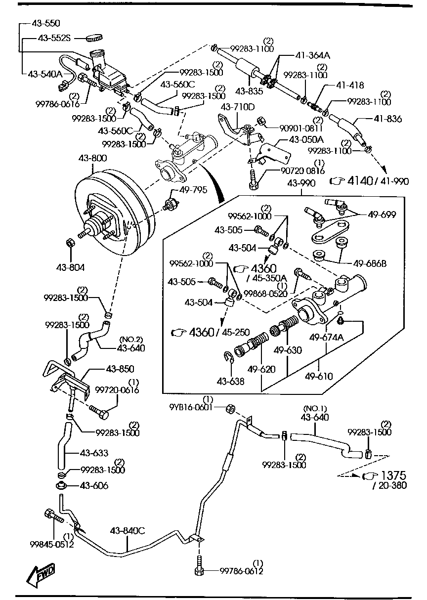 Brake Master Cylinder & Power Brake