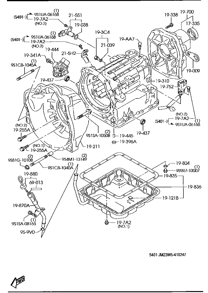 Caja de transmisión