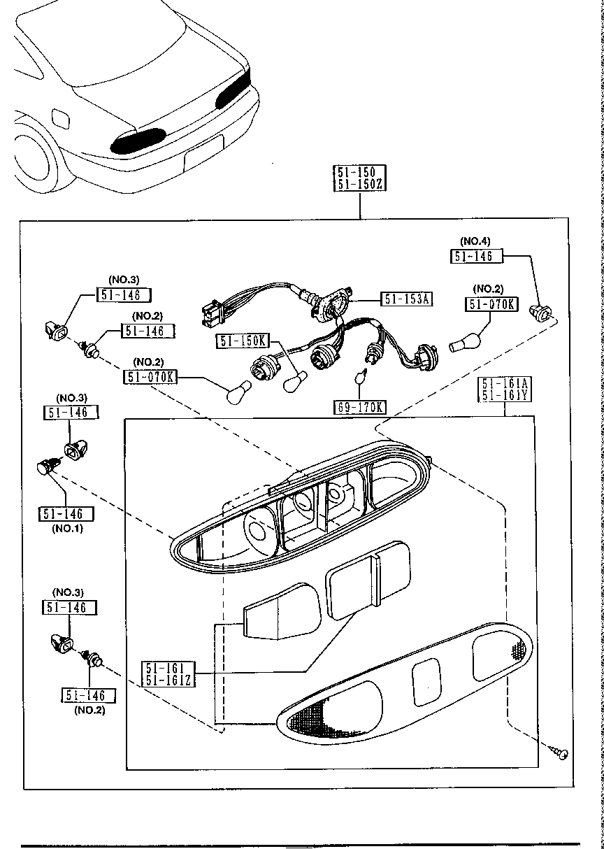 Rear Combination Lamps