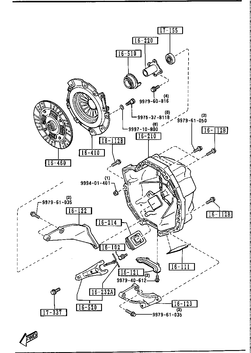 Clutch Disc Cover