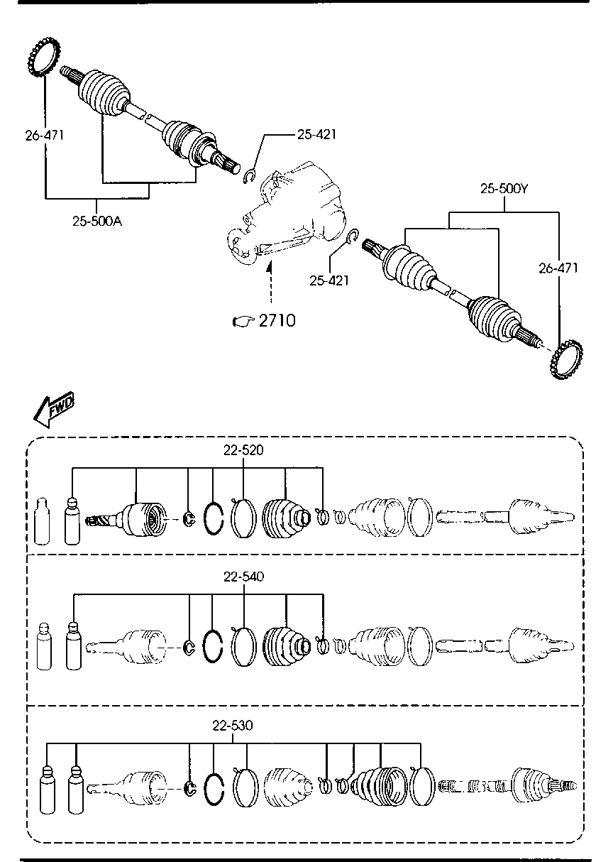 Rear Drive Shaft