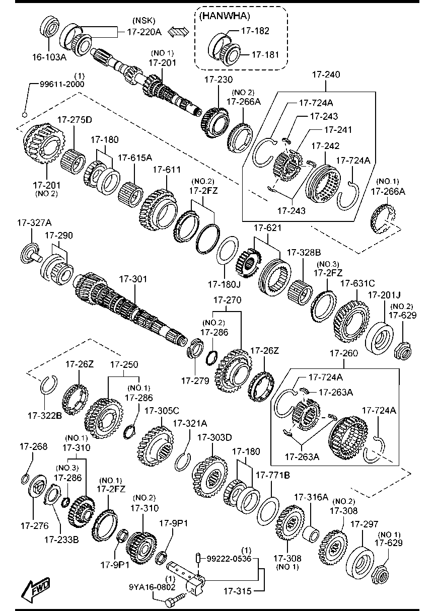 Manual Transmission Gears