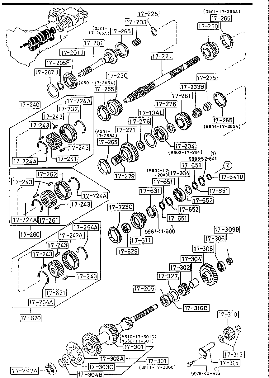 Transmission Gears