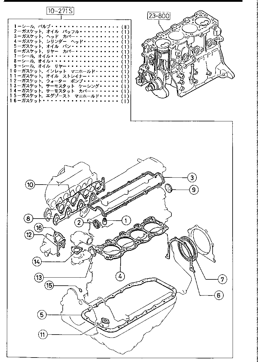 Engine & Gasket Sets