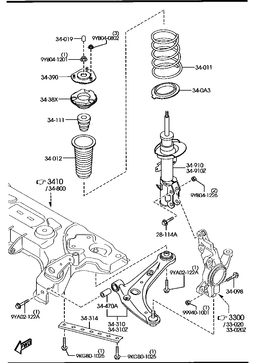 Front Suspension Mechanisms