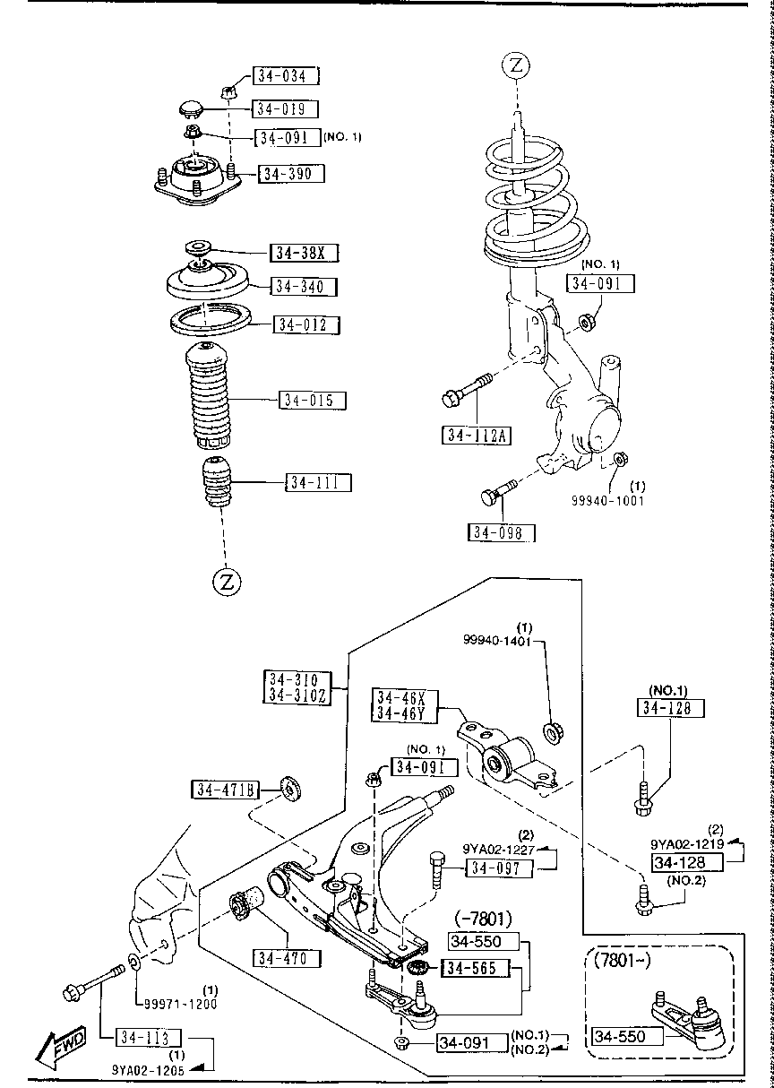Front Suspension Mechanisms