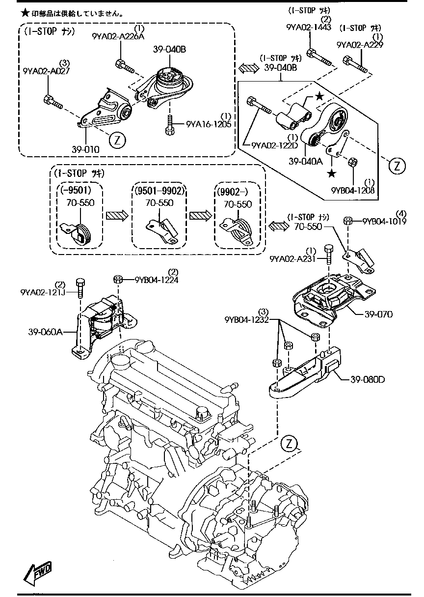 Engine Transmission Mountings